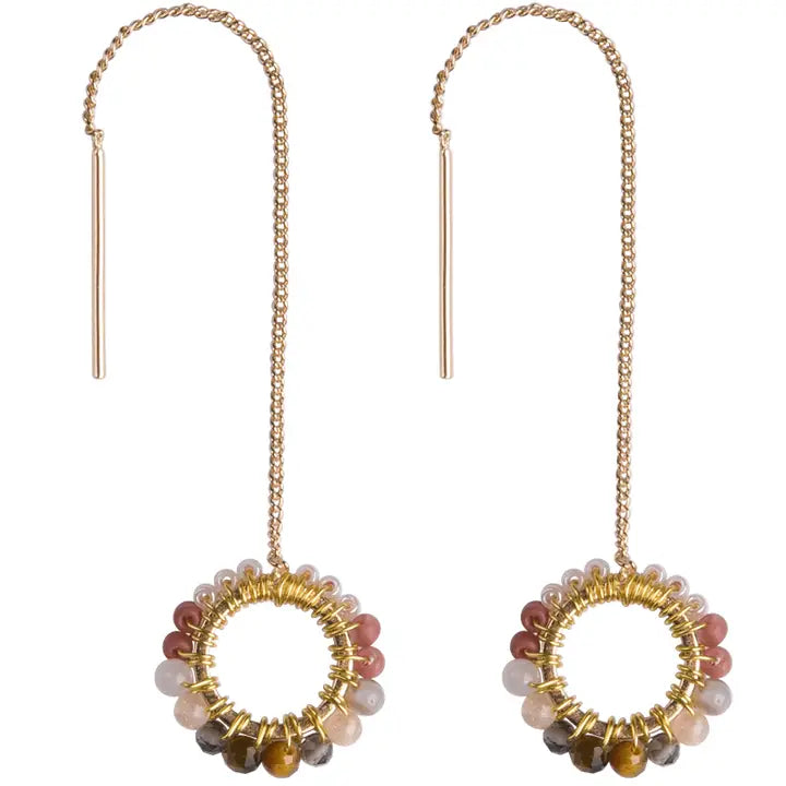 Ava Threader Earrings