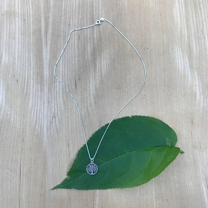 Sterling Silver Tree of Life Necklace