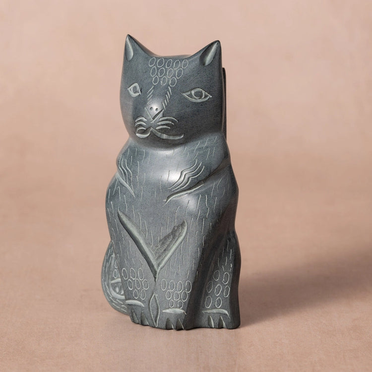 Palewa stone Cat Eyeglass Holder