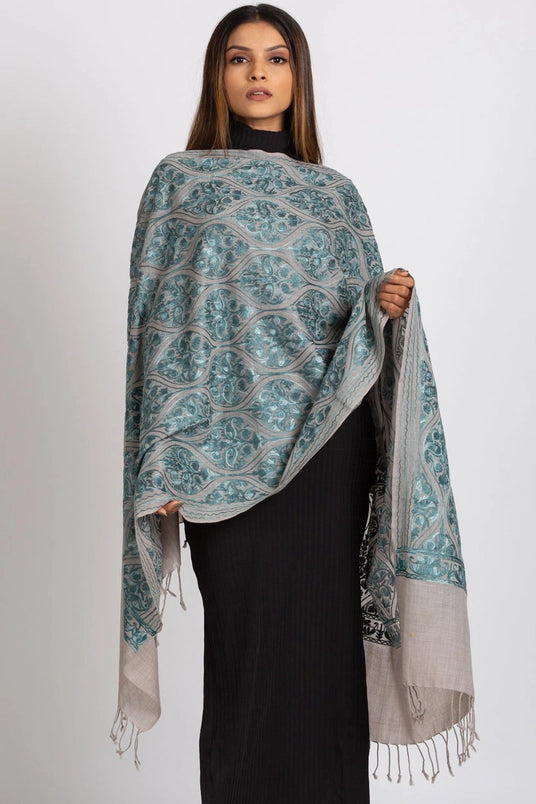 Surani Embroidered Shawl