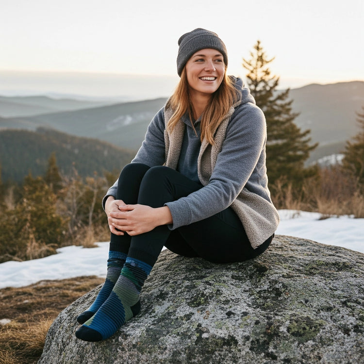 Tetris Everglade Alpaca Socks