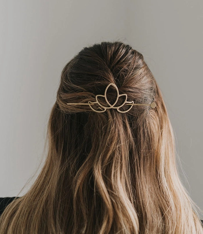 Kairavini Lotus Hair Hoop/Pin