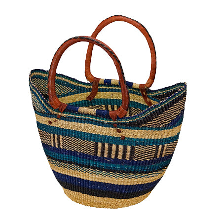 Bolga African Market Shopper Basket