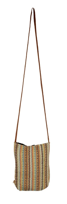 Multicolor Fringe Passport Bag