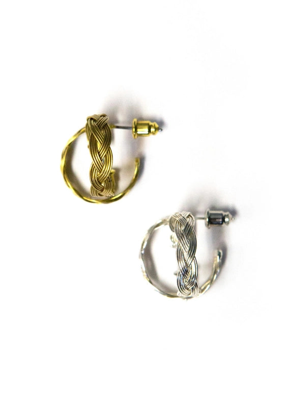 Mod Braided Hoops