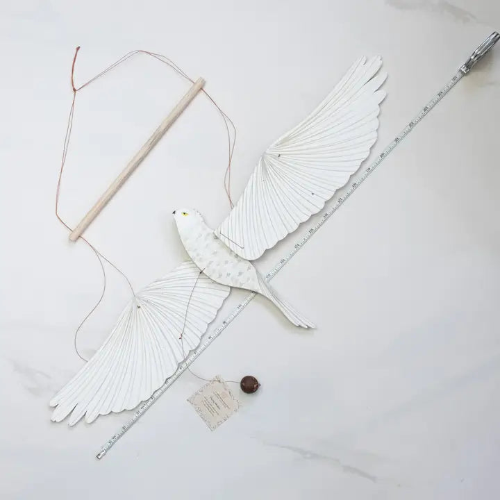Snowy Owl Flying Mobile