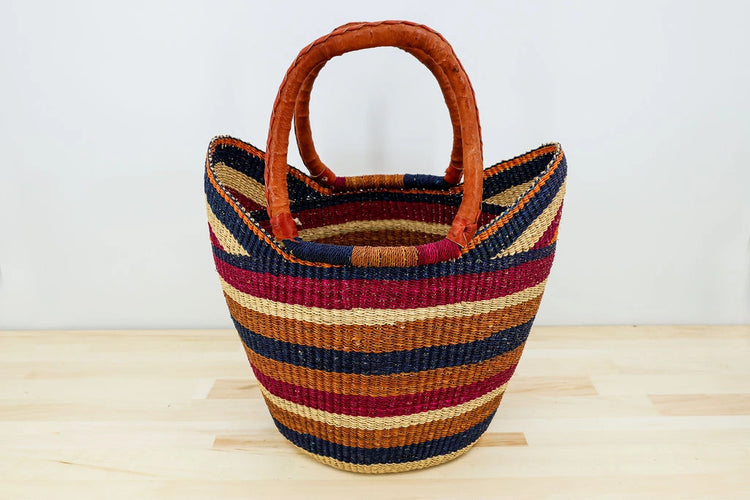 Bolga African Market Shopper Basket