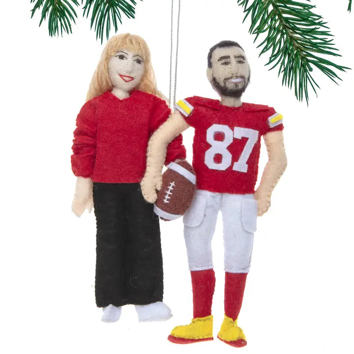 Taylor and Travis Championship Ornament