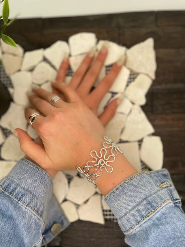 Floral Statement Cuff