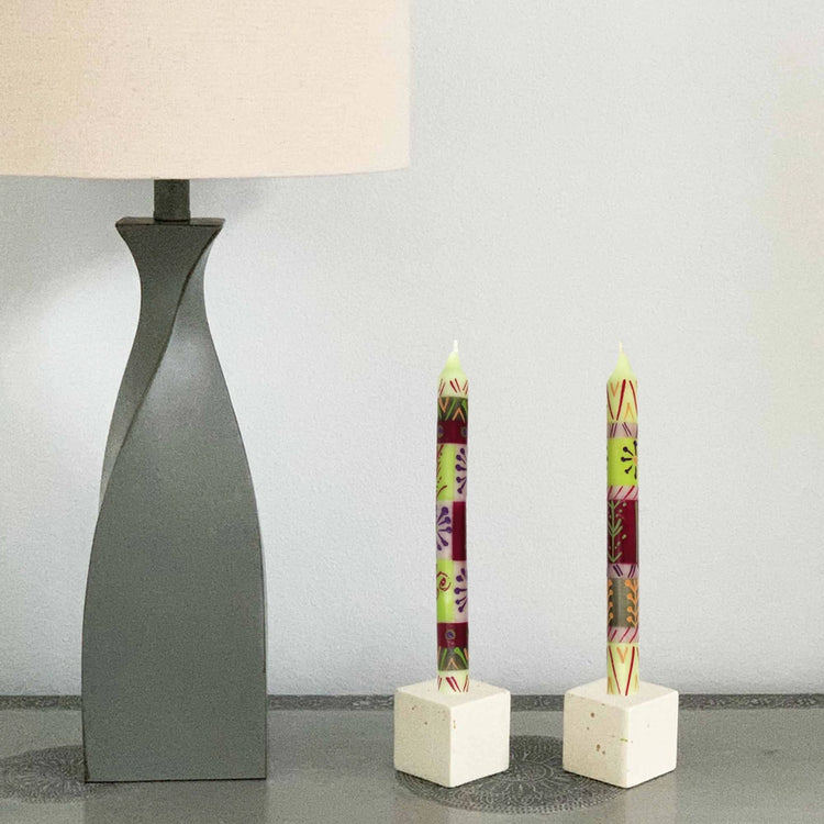 Kileo Hand-Painted Candle Set