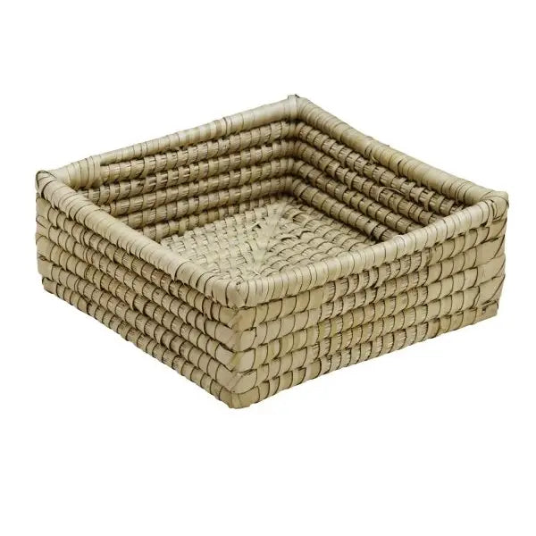 Delta Palm 9 Inch Square Basket Tray