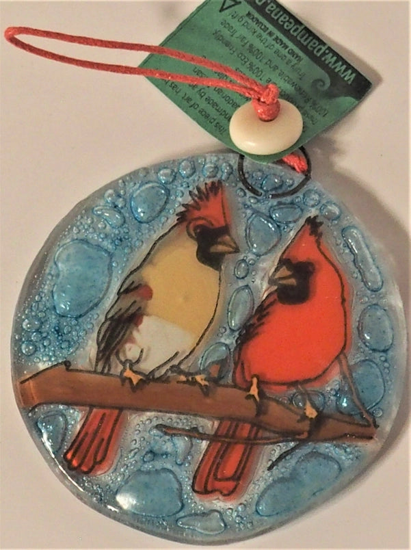 Cardinal Couple Ornament