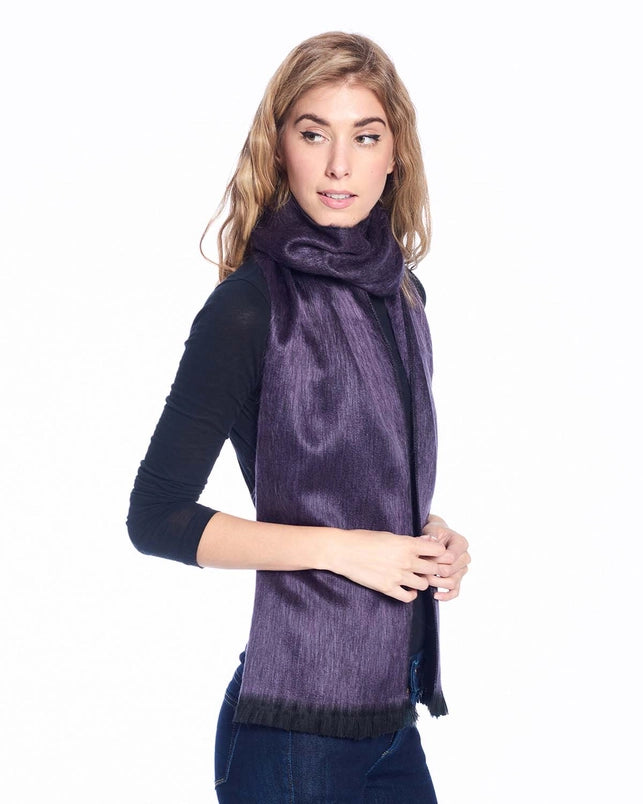 Alpaca Scarf - Decadent Plum