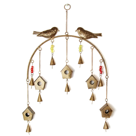Recycled Iron Bird Chime