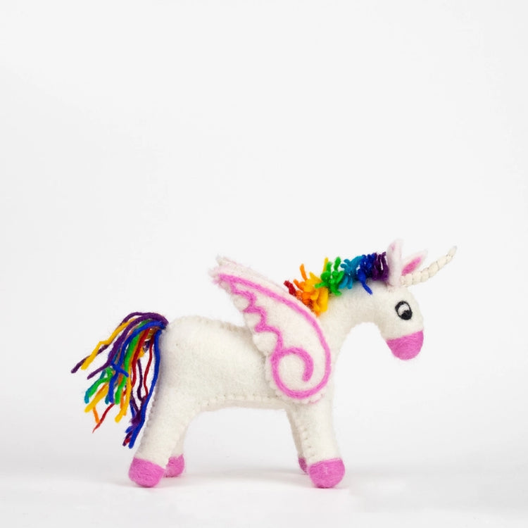 Small Rainbow Tail Unicorn