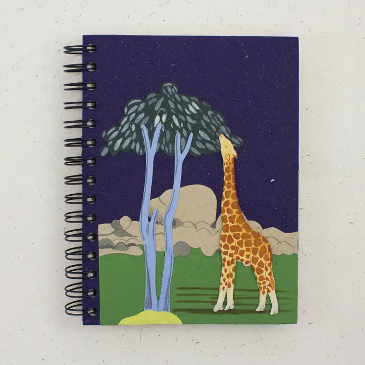 Large Giraffe Notebook