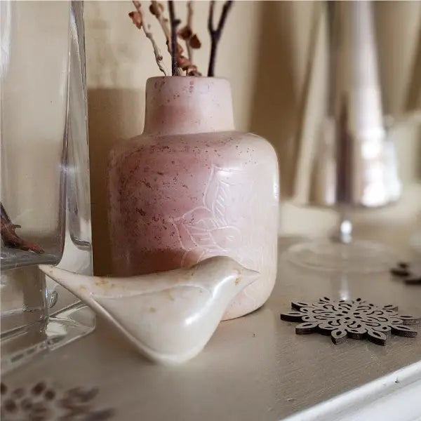 Natural Bird Soapstone