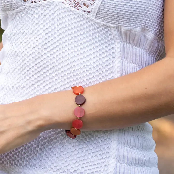 Circle Bead Bracelet