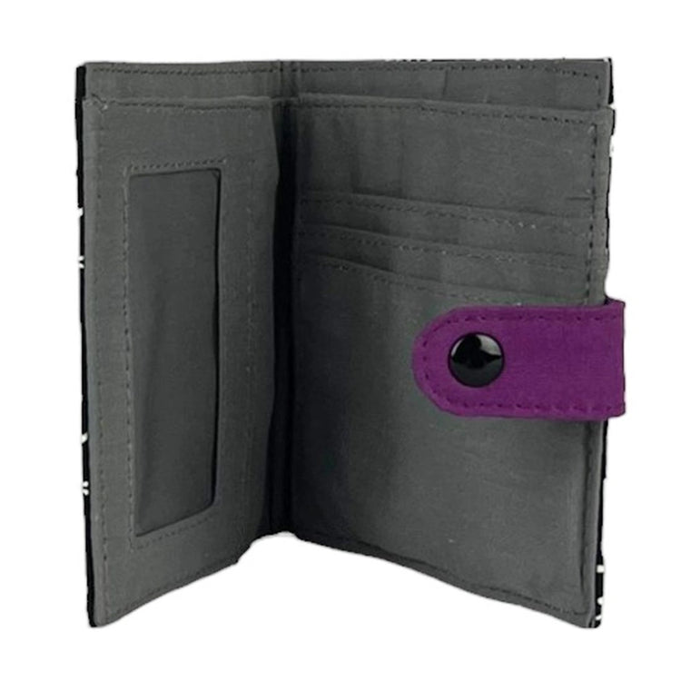 Durable Canvas Animal Block-Print Wallet