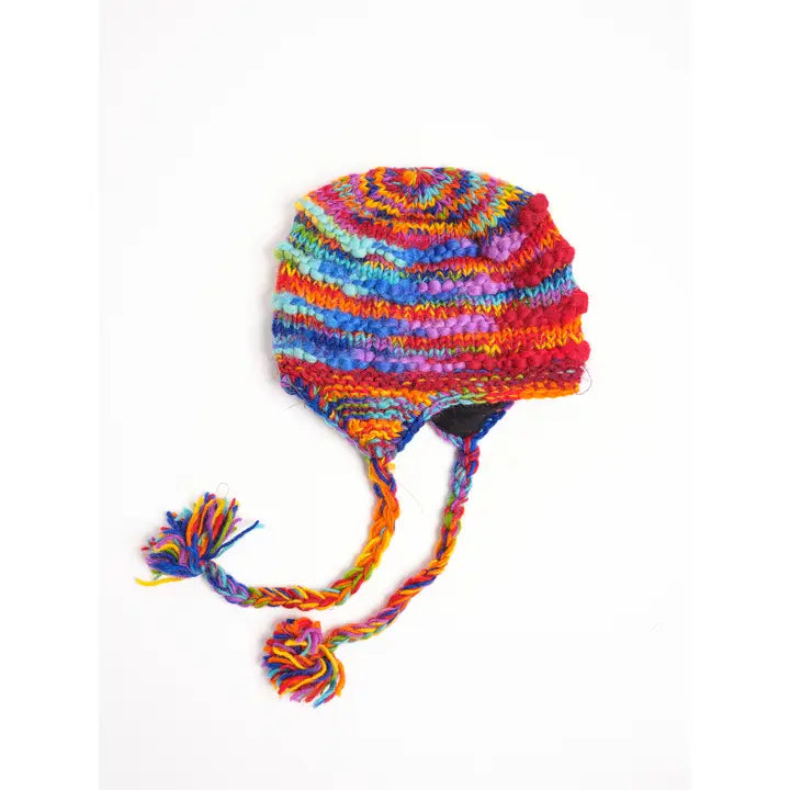 Kid's Silk and Wool Winter Hat
