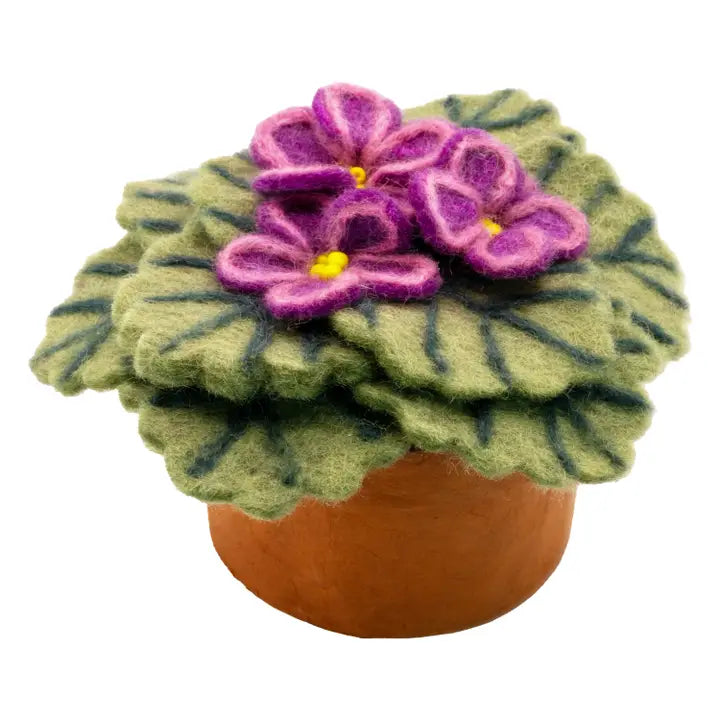 Felt Potted African Violet