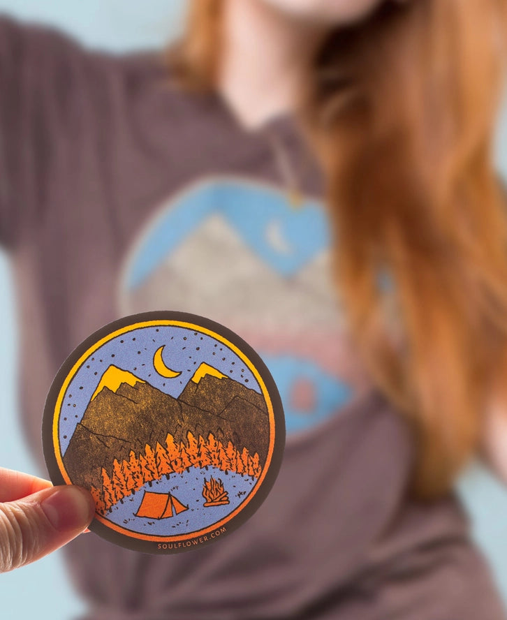 Campsite Sticker