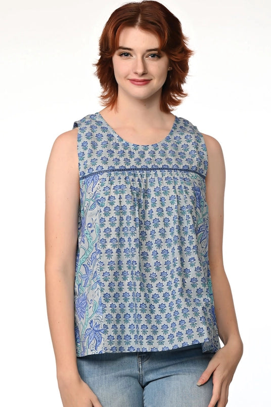 Pavitra Block Print Top