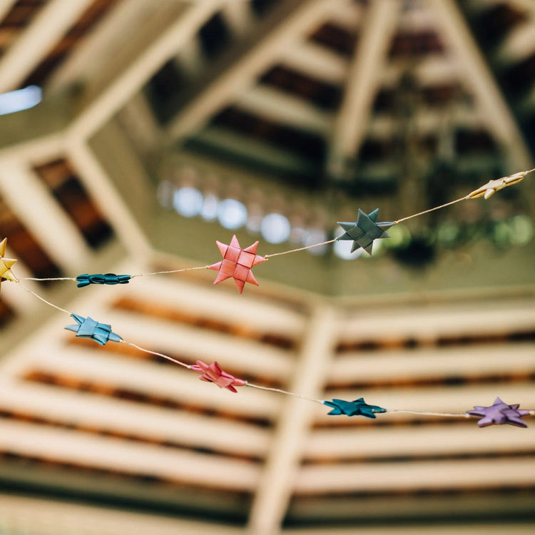 Multicolor Star Garland