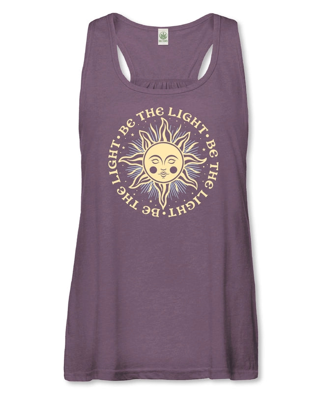 Be The Light Racerback Tank