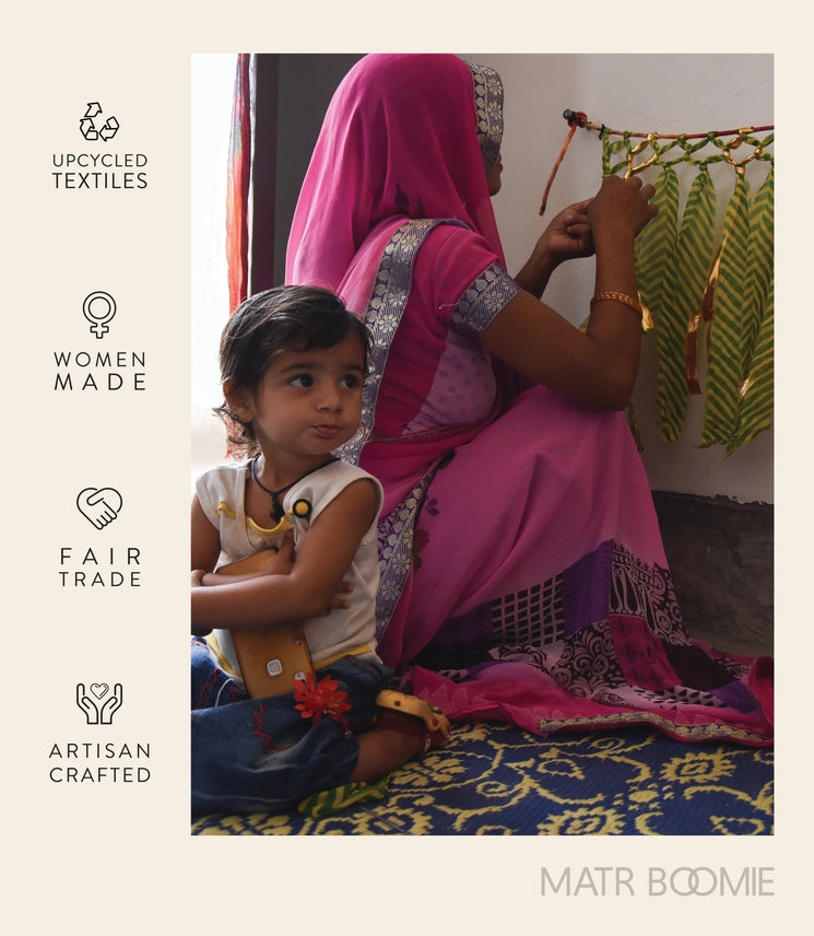 Upcycled Fabric Scarves/ Eco-Gift Wrap