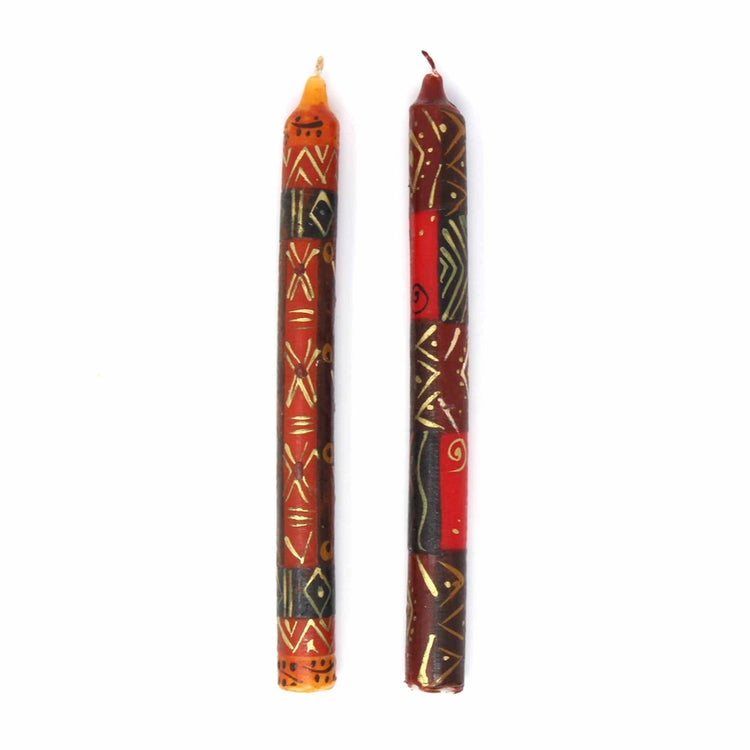 Bongazi Hand-Painted Candle Set