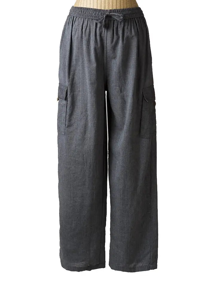 Unisex Cotton Cargo Pants