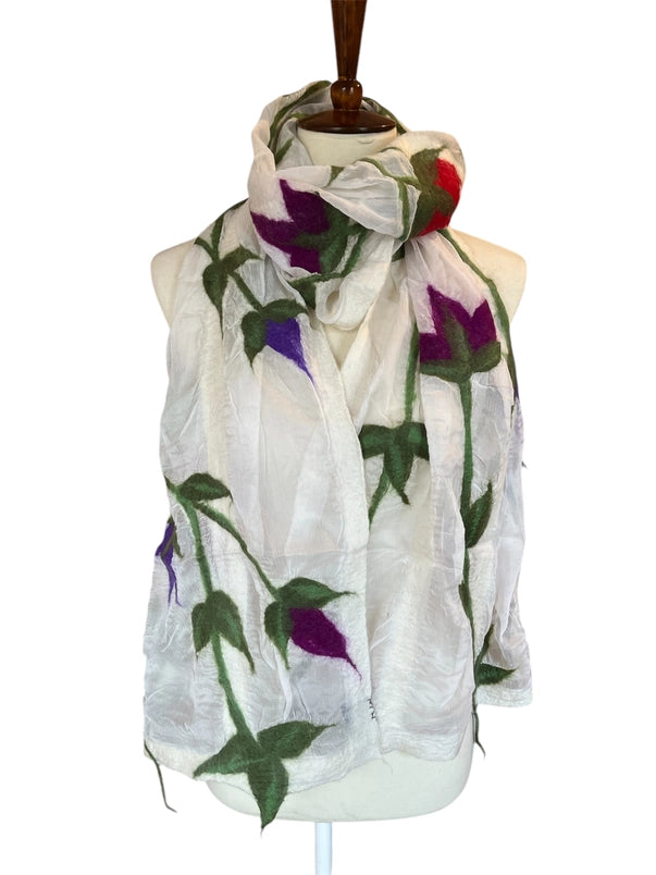 Flower Vine Scarf
