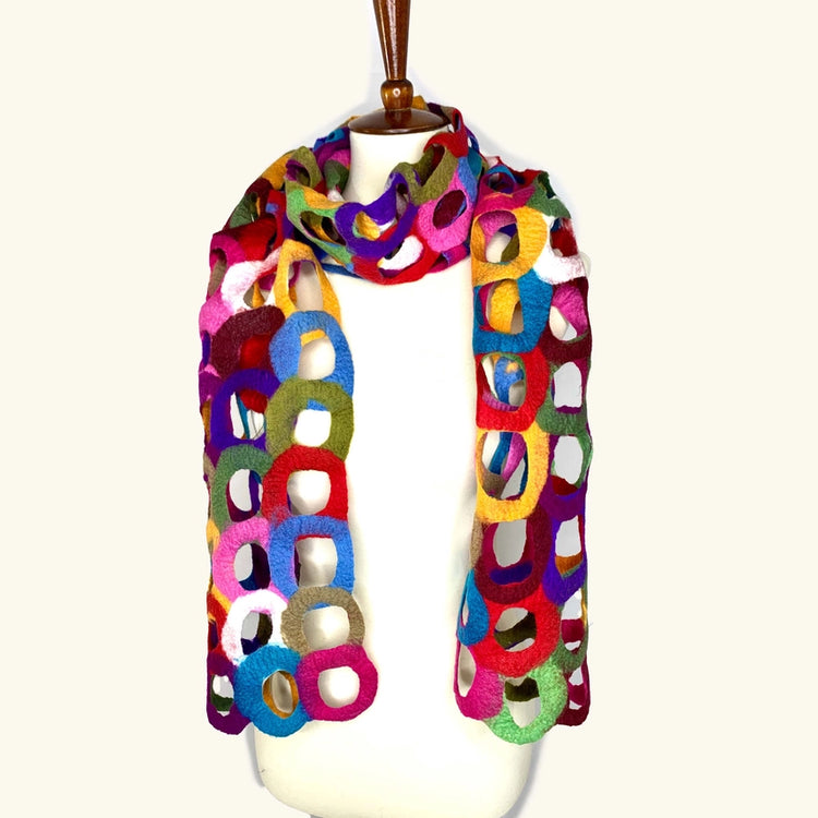 Ring Multicolor Scarf