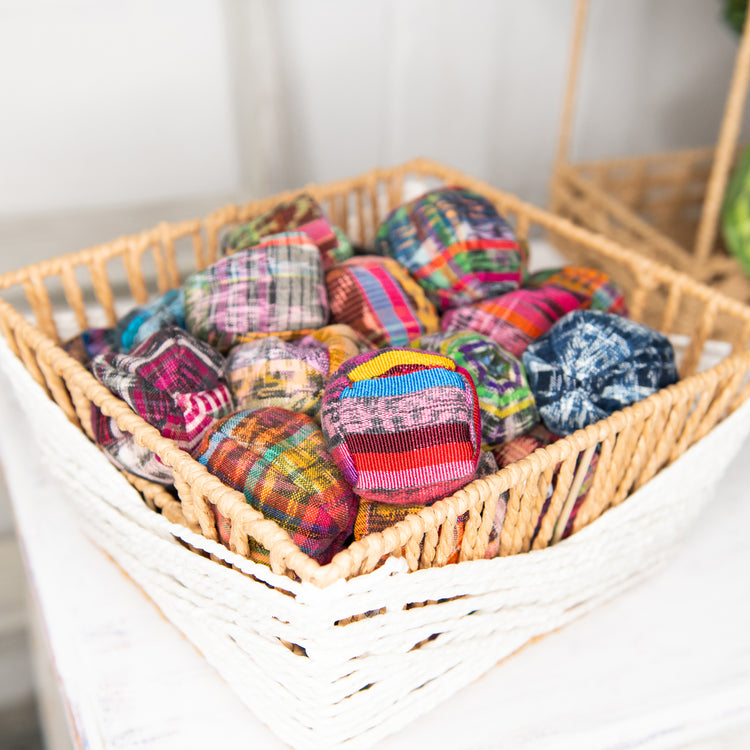 Patch Cloth Paneled Footbag