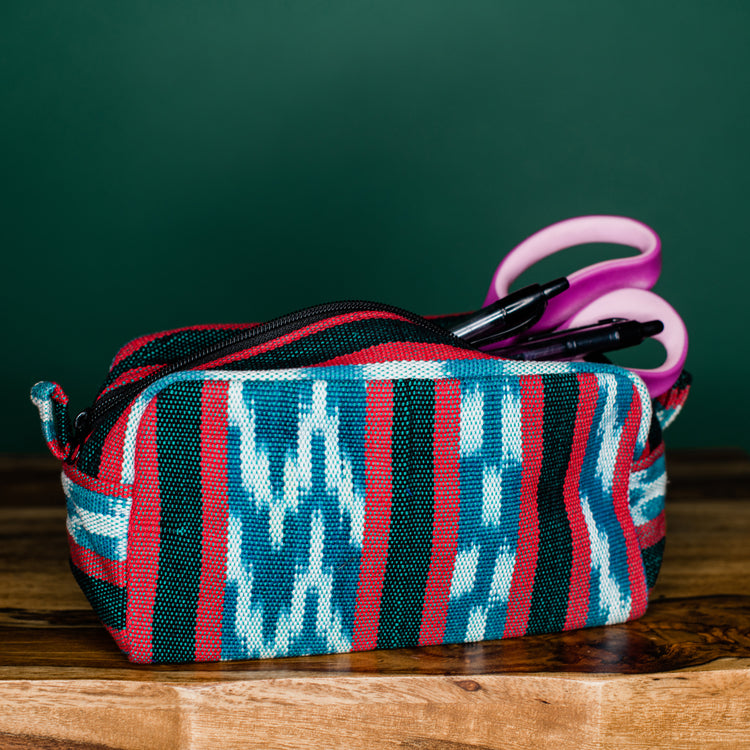 Ikat Cosmetic Bags
