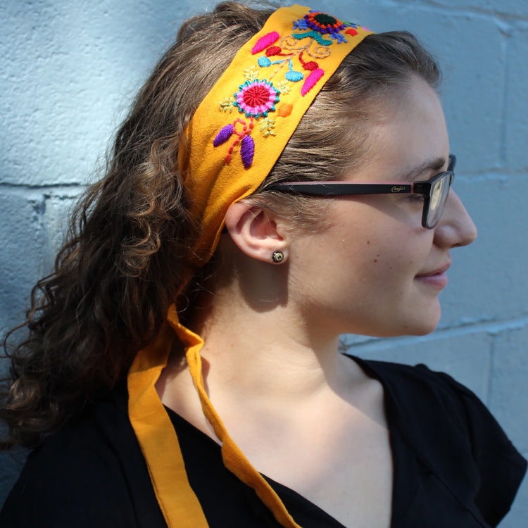 Embroidered Hair / Hat Band