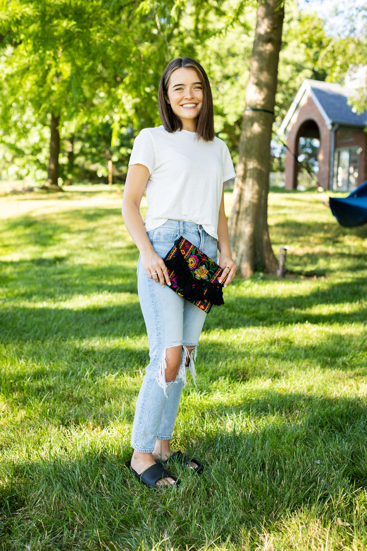 Tassel Fiesta Clutch