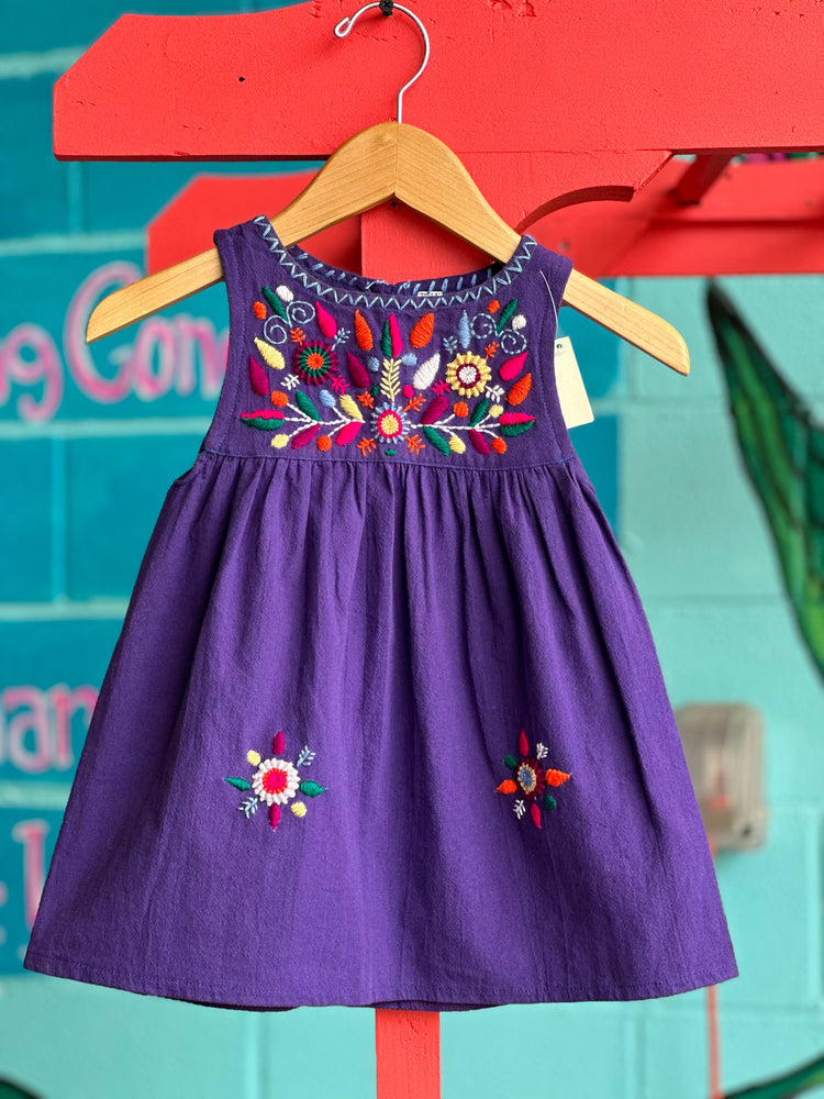 Guatemalan Girls Embroidered Sundress