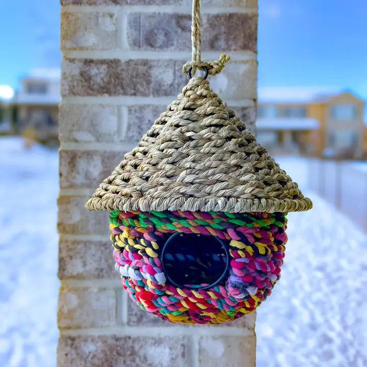 Colorful Birdhouse Bungalow