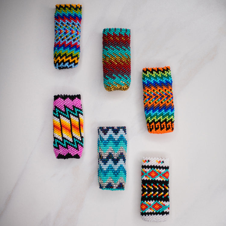 Beaded Lighter Covers