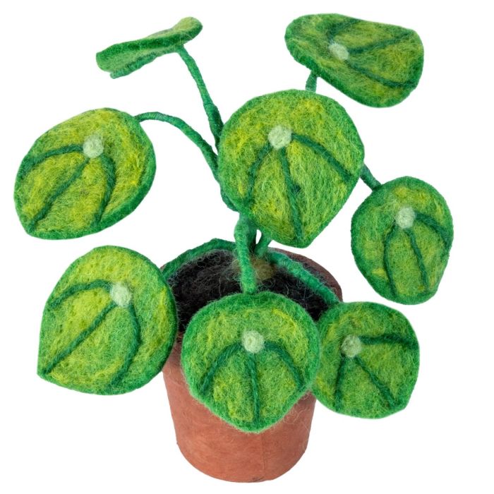 Felt Potted Money Plant