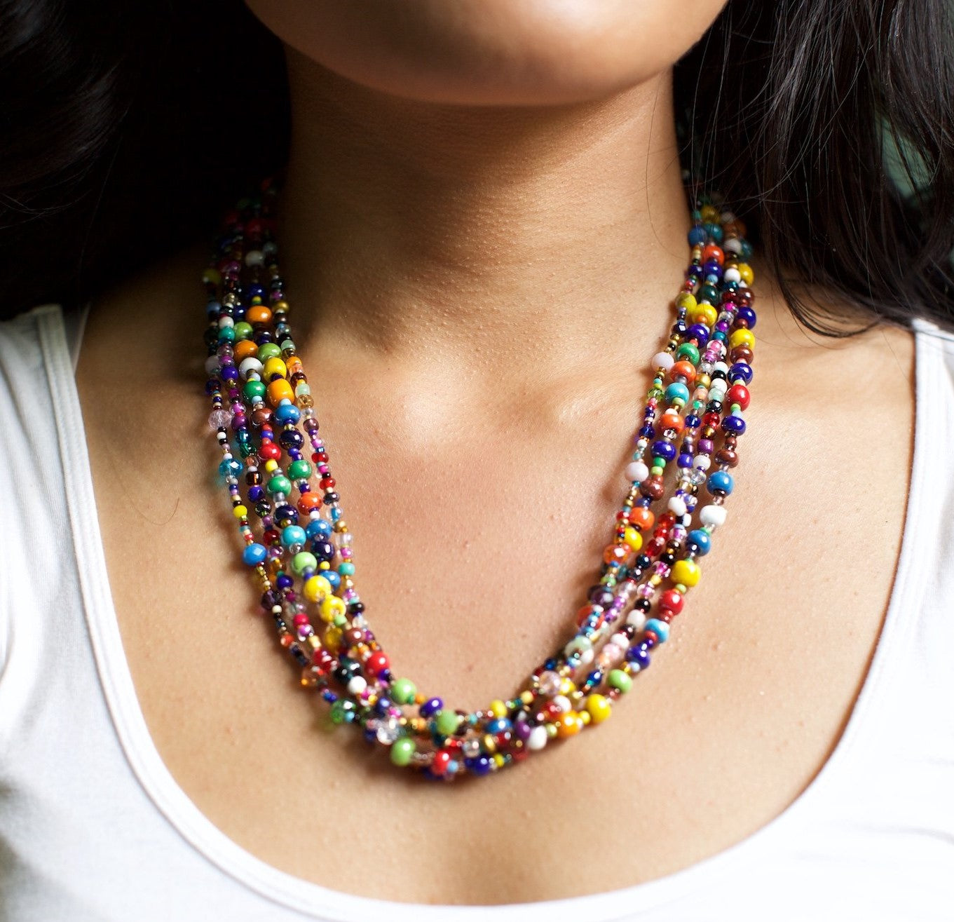 Gumball Necklace- 3 Colors main image 1