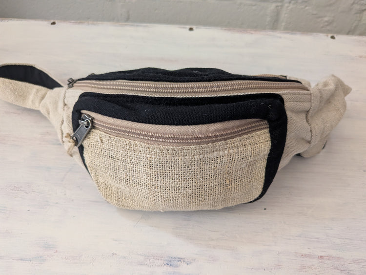Hemp and Cotton Fanny Pack