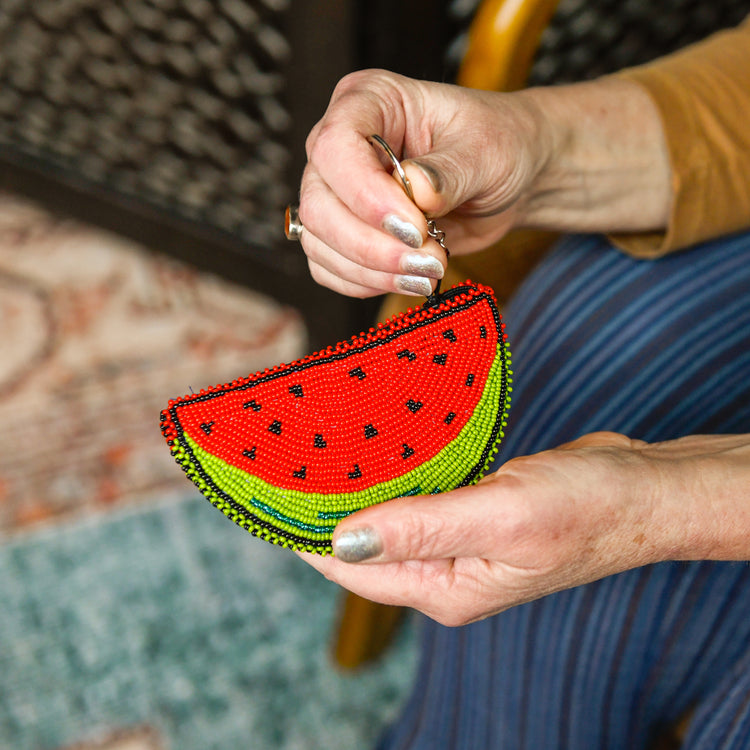 Tutti Frutti Watermelon Coin Purse