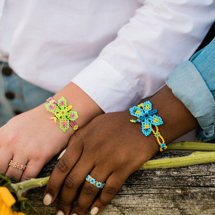 Beaded Butterfly Bracelet