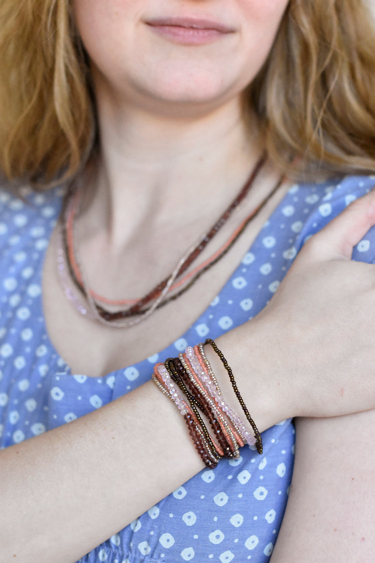 Crystal Wrap Bracelet/Necklace