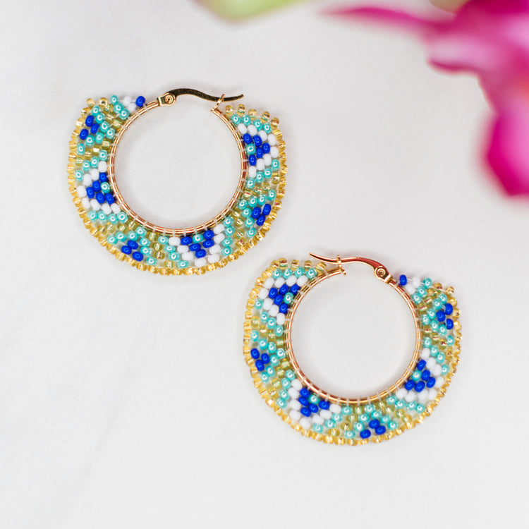 Fiesta Round Earrings