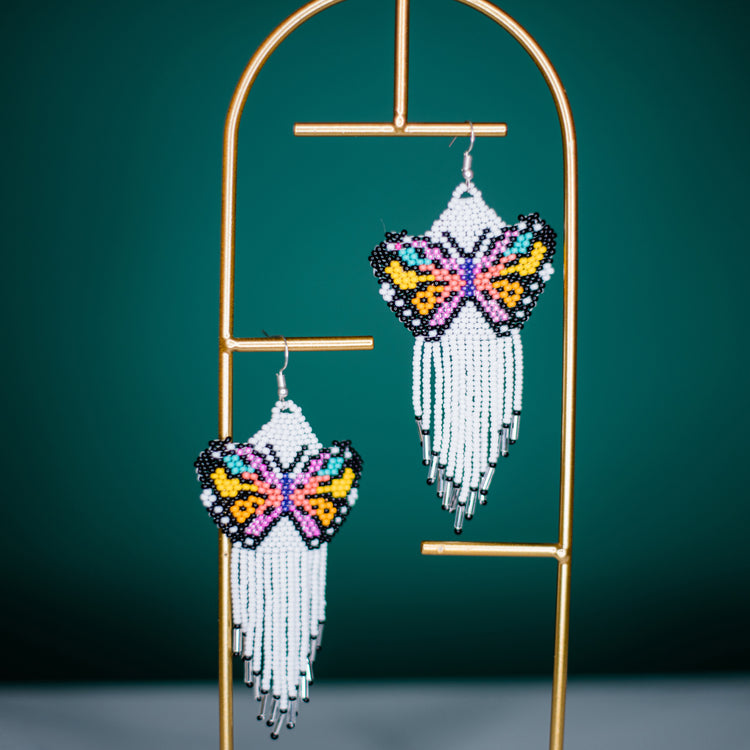 Butterfly Fringe Earring