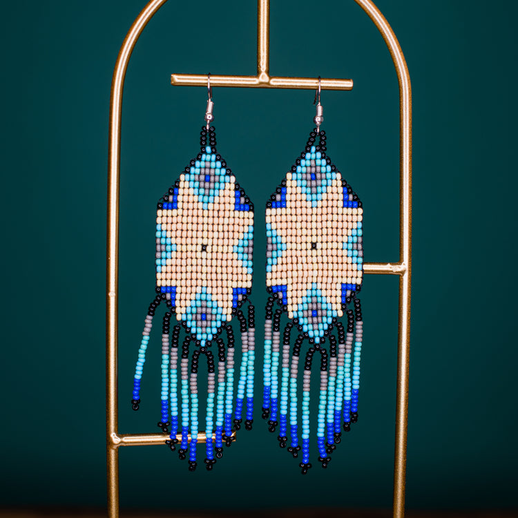 Star Fringe Earrings